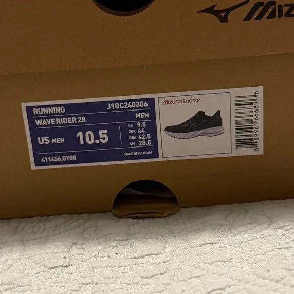 Mizuno Running Shoes - Wave Rider 28 - US Men 10.5 - Picture 7 of 7